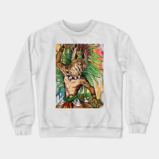 Huehuecoyotl- God of music Crewneck Sweatshirt